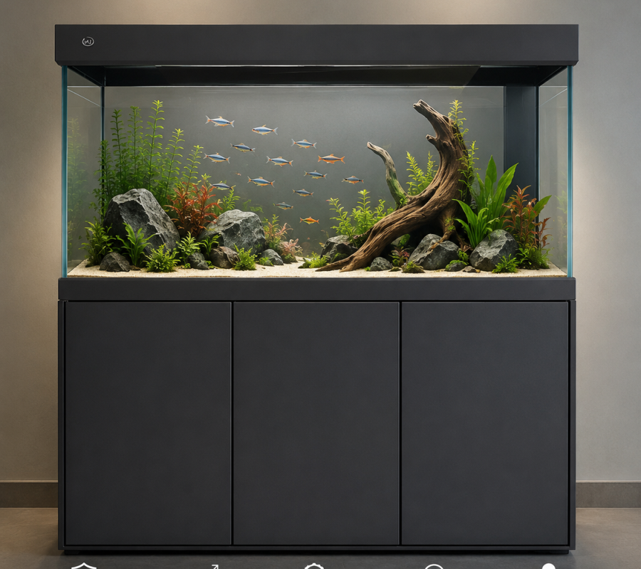 MJ 4x2x2.5ft Premium Aquarium Tank